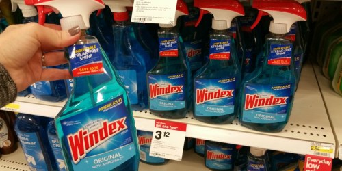 FOUR New Cleaning Coupons! Windex Cleaner Only $1.77 Each at Target