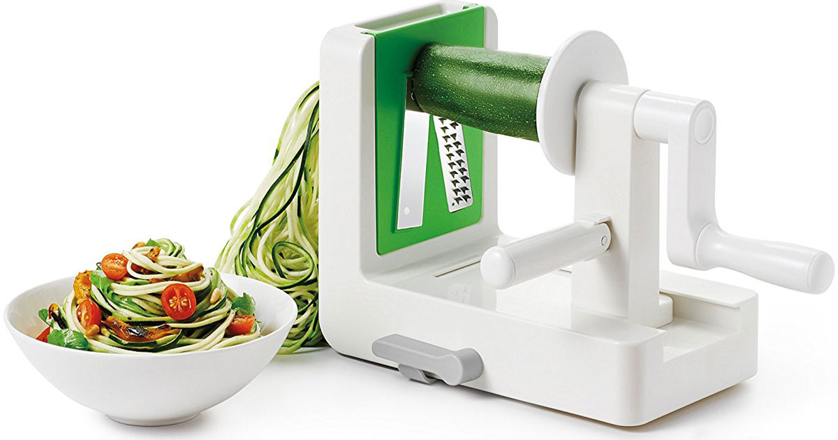 Amazon OXO 3Blade Spiralizer w/ Suction Base Just 29.99