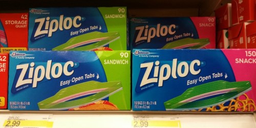 NEW $1/2 Ziploc Bags & Storage Container Coupons