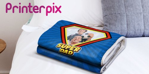 PrinterPix: Personalized Photo Blanket Just $19 Shipped (Regularly $79.95) + More
