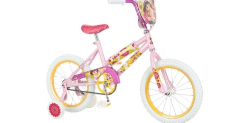 Walmart: 16″ Dora Bike w/ Training Wheels ONLY $39 Shipped (Regularly $79)