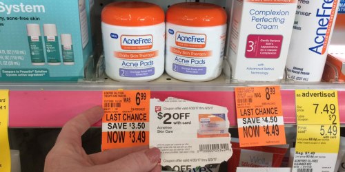 Walgreens: AcneFree Cleansing Pads Possibly Only 49¢ + More