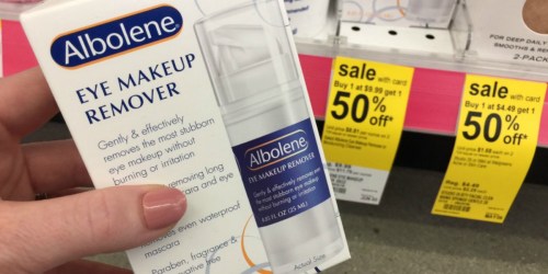 Walgreens Shoppers! Albolene Eye Makeup Remover ONLY $2.50 Each (Regularly $9.99)