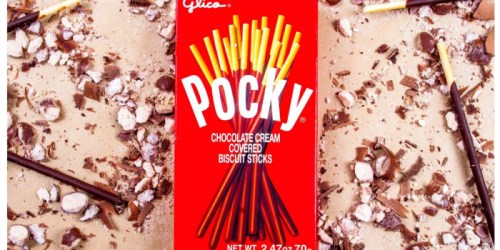 Amazon: 10 Pack Pocky Chocolate Covered Biscuit Sticks Boxes Only $12.64 Shipped (Just $1.26 Each)