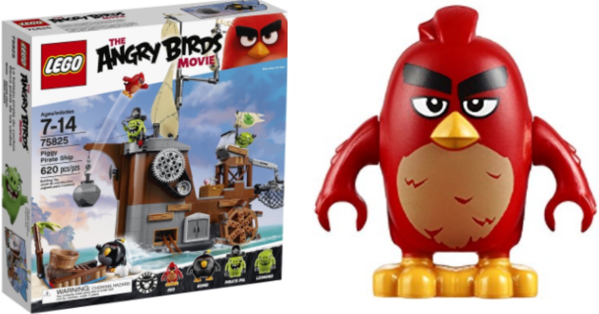 LEGO Angry Birds 75825 Piggy Pirate Ship Building Kit (620 Piece) 