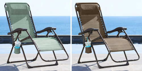 Sonoma Antigravity Chairs ONLY $29.74 (Regularly $139.99) + Earn $5 Kohl’s Cash