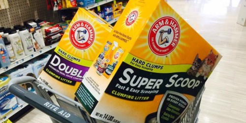Rite Aid: Arm & Hammer Cat Litter 10-14lbs as Low as $3 (Regularly $8.99)
