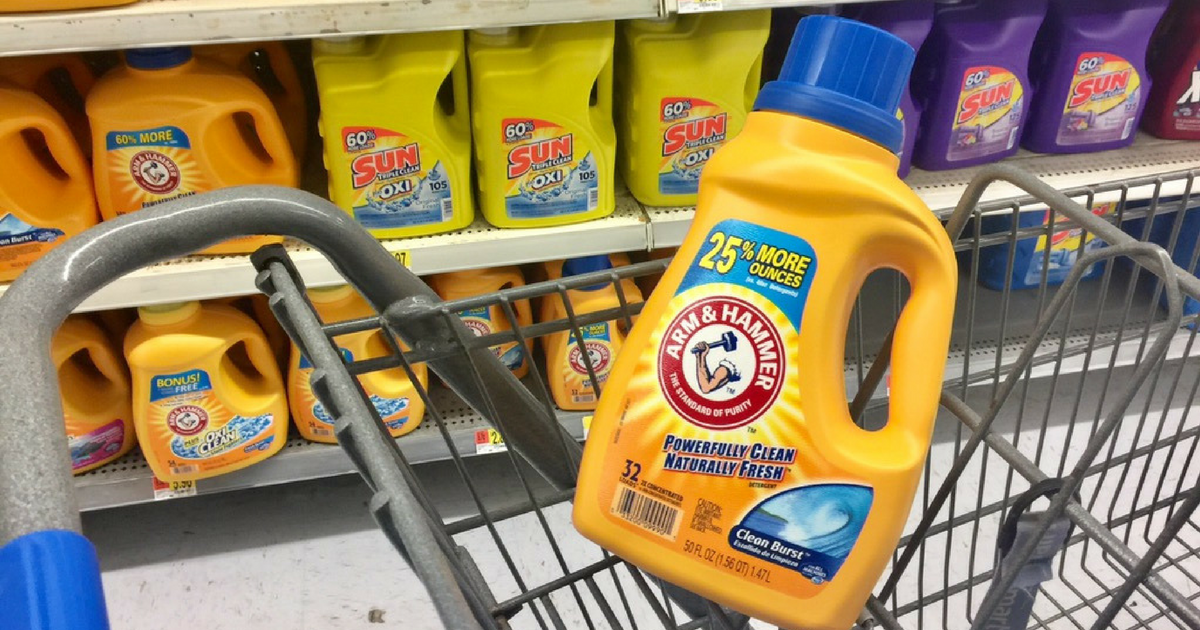 Arm & Hammer Laundry Detergent Only 99¢ + Free InStore
