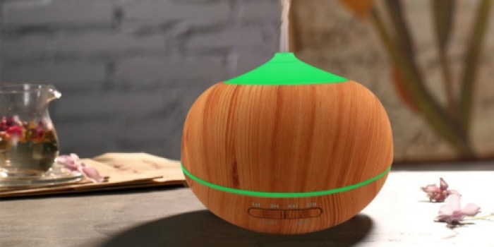Amazon: Arova 400ml Aromatherapy Essential Oil Diffuser w/ LED Lights ONLY $17.41