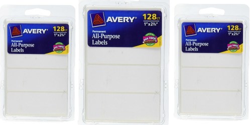 Amazon: 128 Pack Avery All-Purpose Labels Only 98¢ Shipped