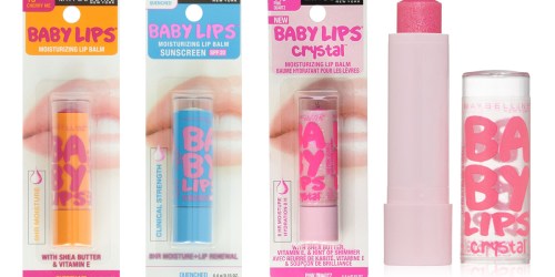 Amazon: Maybelline Baby Lips Moisturizing Lip Balm Only $1.65 Shipped