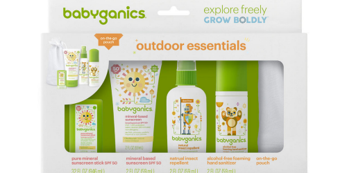 ToysRUs.com: Babyganics Outdoor Essentials Set ONLY $7.49 (Regularly $14.99)