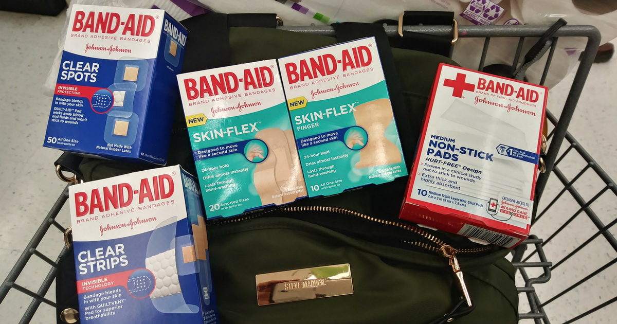 Stock the First Aid BandAid Products Only 1.03 Each At Walgreens