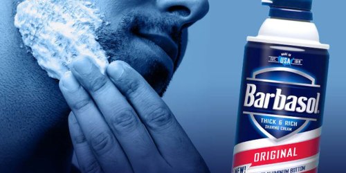 New $1/1 Barbasol or Pure Silk Shave Cream Coupon = Just 32¢ Each At Target