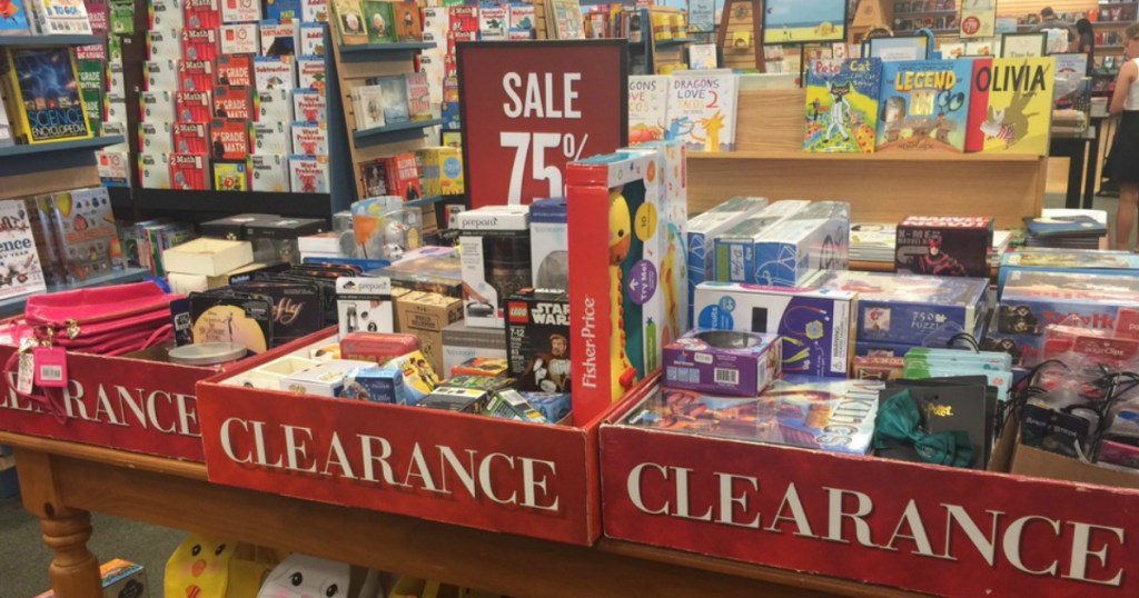 Barnes & Noble 75 Off Toys & Games Clearance