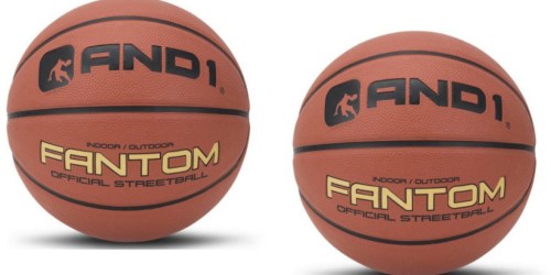 Walmart: And1 Fantom Street Basketball Size 7 Only $4.57