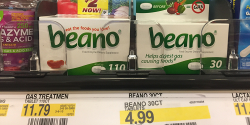 Target: Beano Tablets 30-Count Only $1.49 (Regularly $4.99)