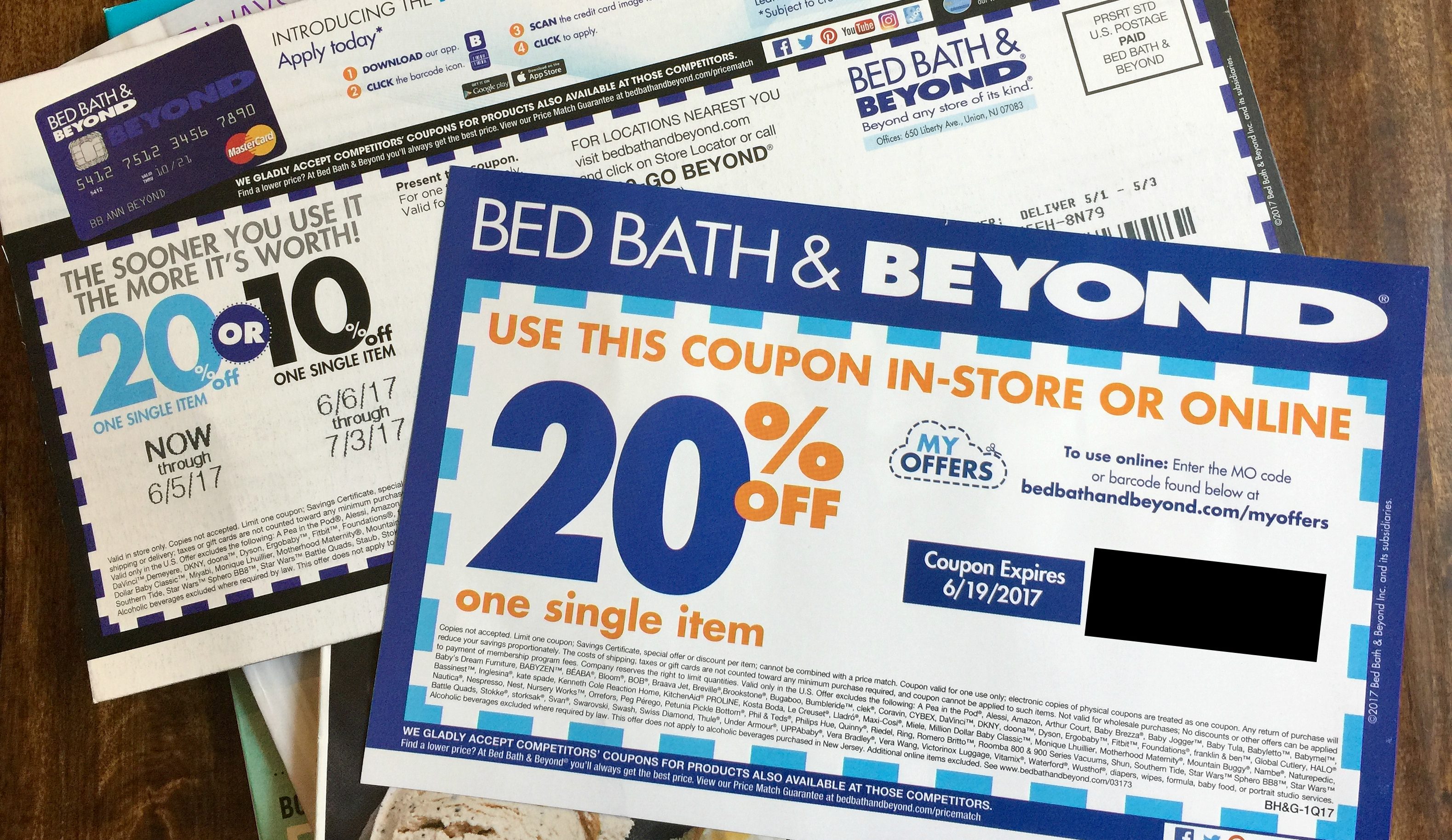 bed bath beyond coupon online purchase