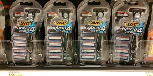 Target: BIC Hybrid Flex 4 Disposable Razor 5-Pack Just $3.29 (Regularly $8.99)