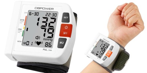 Amazon: FDA-Certified Wrist Blood Pressure Monitor Only $19.49 (Regularly $30+)