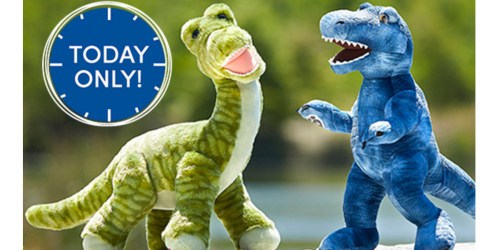 Build-A-Bear Workshop: Make-Your-Own Dinosaurs Only $10 (Regularly $22)
