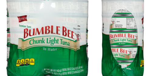 Amazon: Bumble Bee Chunk Light Tuna 10-Pack Only $7.52 Shipped