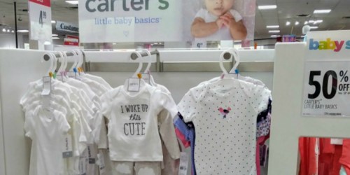 JCPenney: Carter’s Bodysuits Only $1.60 Each (In-Store and Online)