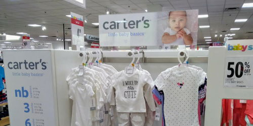 JCPenney: Carter’s 5-Pack Bodysuits + 4-Pack Pajama Sets Only $17.48 (Just $1.94 Per Piece)