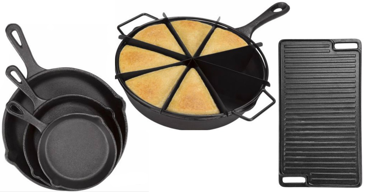 cast iron cooking sets