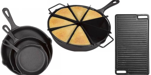 JCPenney.com: Cast Iron Cooking Sets JUST $16.99 Shipped (Regularly $60) & More