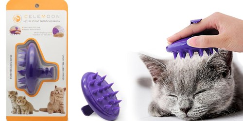 Amazon: Cat Grooming Massage Brush Only $6.99