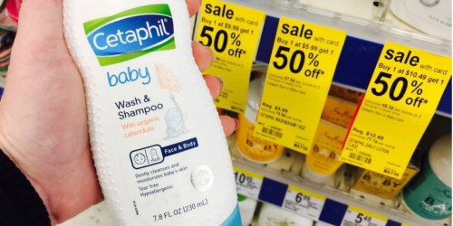 Walgreens: Cetaphil Baby Wash & Shampoo ONLY $2.50 Each (Regularly $5.99)