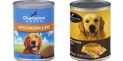 Kmart: Free Champion Breed Dog Food eCoupon