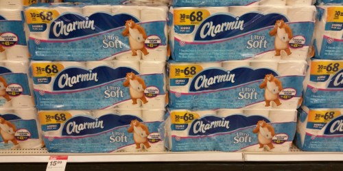 Target: Charmin Double Plus 30-Pack Tissue Only $11.99 + More