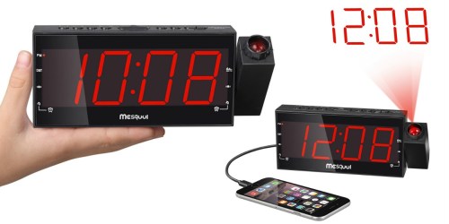 Amazon: Projection Alarm Clock Radio Only $15.74 (Regularly $24.99)