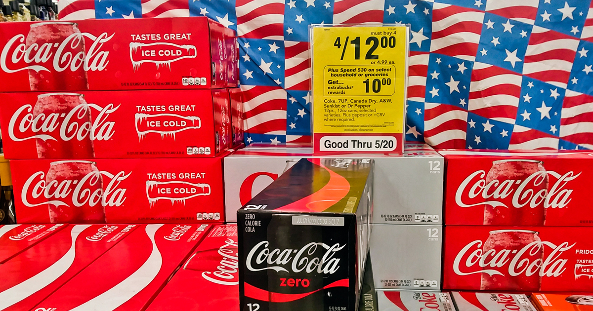 CVS Coke 12Packs Only 2.17 Each After ExtraBucks (No Coupons Needed)