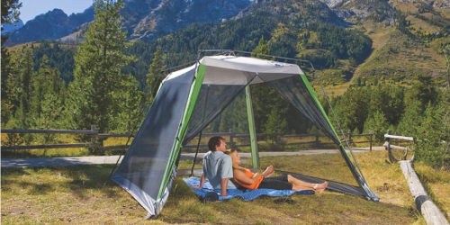 Coleman 10’x10′ Instant Canopy/Screen House Only $48.56 (Sets Up In Less Than A Minute!)