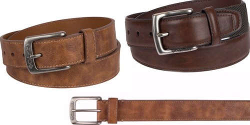 JCPenney: Select Columbia Men’s Belts Just $10.49 (Regularly $30)