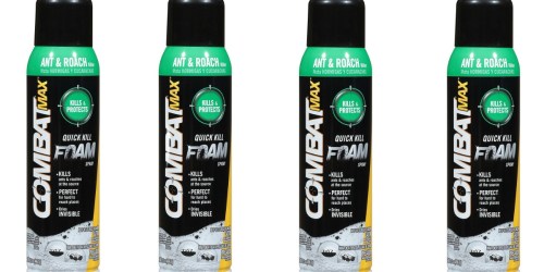FREE Combat Ant & Roach Quick Kill Foam Spray After Mail-In Rebate ($4.99 Value)