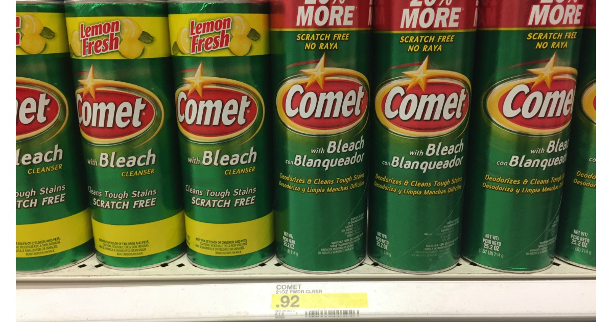 Target Save Over 70 Off Comet Powder Cleansers • Hip2Save