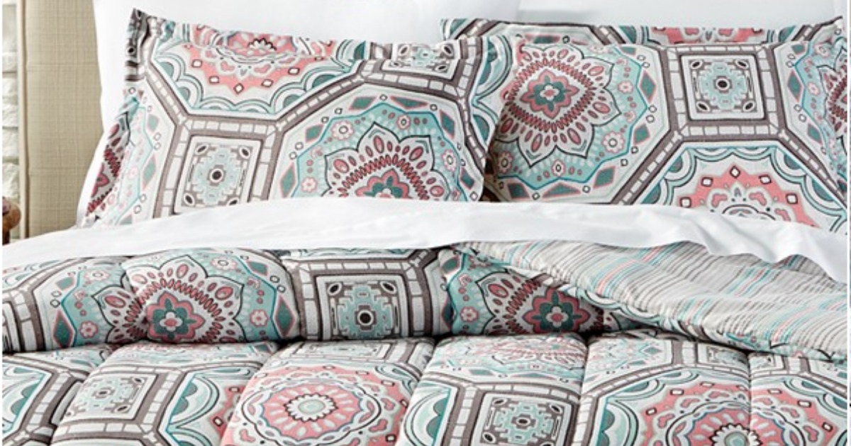 Macy's 3Piece Bed in a Bag Sets as Low as 19.99 (Regularly 80)