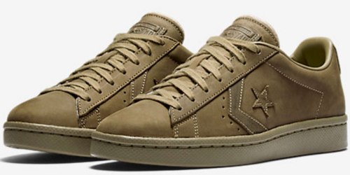 50% Off Converse Leather Shoes = As Low As $34.97 Shipped (Regularly $75+)