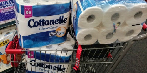 CVS: Cottonelle Bathroom Tissue 18 Pack Double Rolls ONLY $5.31 (Regularly $16.49)