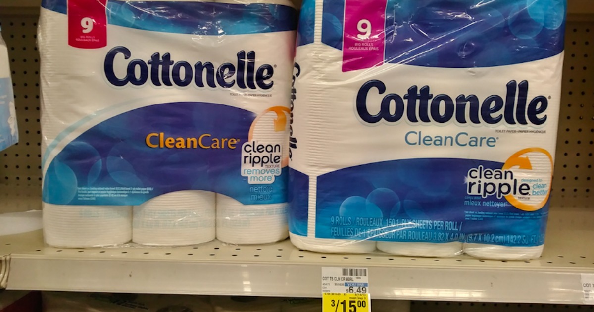 CVS Cottonelle Bathroom Tissue 9Packs Only 1.50 Each (After Rewards) + *HOT* Viva Deal