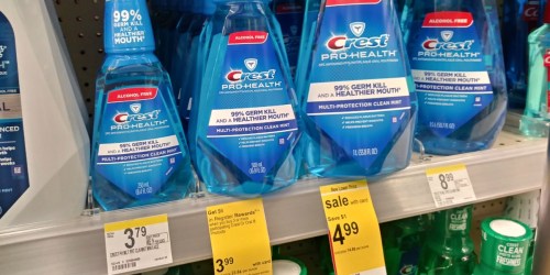 Walgreens: Crest Pro-Health Mouth Rinse 16.9 Ounce Bottles Only 99¢ Each