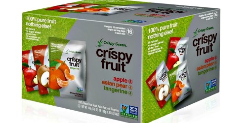 Amazon: Crispy Green Freeze-Dried Fruits 16-Ct Box Only $13.20 Shipped (83¢ Per Pack)