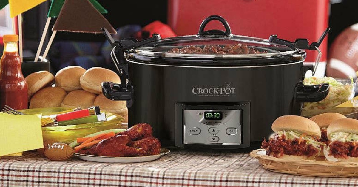 Kohl's Cardholders CrockPot Countdown 7Quart Slow Cooker Only 29