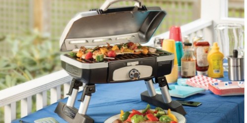 Amazon: Cuisinart Tabletop Gas Grill Only $69.50 Shipped (Regularly $117.99) + More