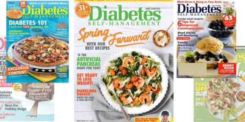 FREE Diabetes Self-Management 1-Year Magazine Subscription