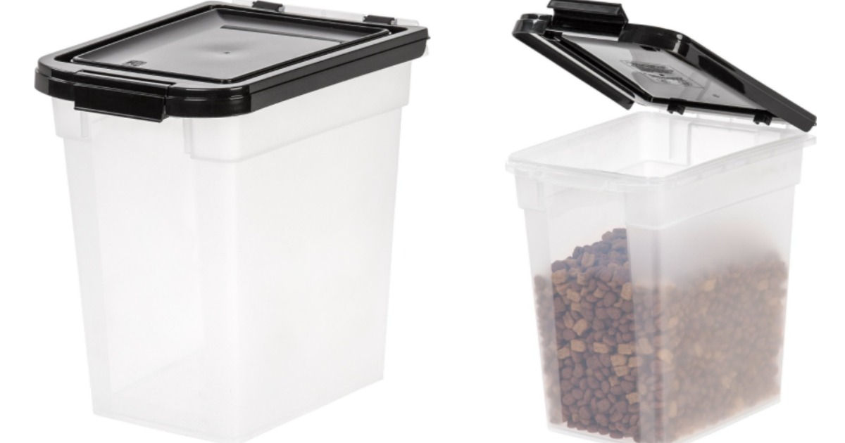 Amazon IRIS Nesting Airtight Pet Food Container Only 3.93 (Ships w